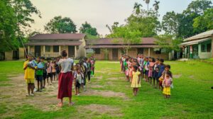 Tuition Class for village children